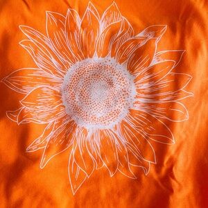 Gildan Vibrant Orange Heavy Cotton Tee